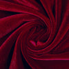 Princess CRANBERRY Polyester Spandex Stretch Velvet Fabric by the Yard for Tops, Dresses, Skirts, Dance Wear, Costumes, Crafts - 10001