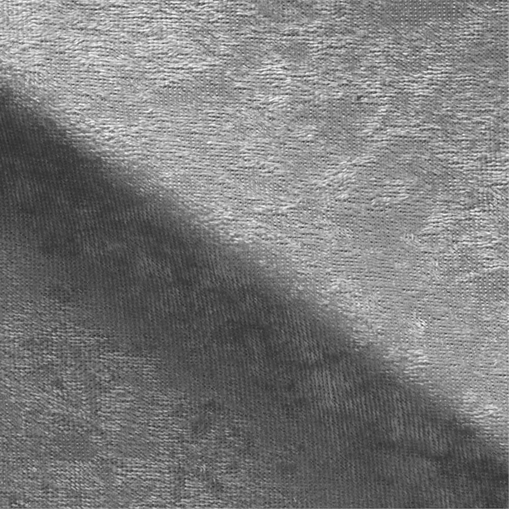 Mya GREY Non-Wrinkle Mechanical Stretch Polyester Panne Velvet Fabric by the Yard - 10015