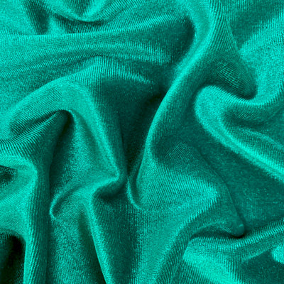 Princess JADE GREEN Polyester Spandex Stretch Velvet Fabric for Bows, Topknot, Scrunchies, Clothes, Costumes, Crafts - 10001