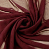 Danielle BURGUNDY Polyester Hi-Multi Chiffon Fabric by the Yard - 10075