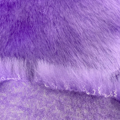 Zahra LAVENDER 0.75 Inch Short Pile Soft Faux Fur Fabric for Fursuit, Cosplay Costume, Photo Prop, Trim, Throw Pillow, Crafts - 10177