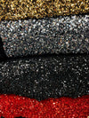 Stephanie YELLOW Sequins on YELLOW Stretch Velvet Fabric by the Yard for Gowns, Dresses, Tops, Skirts, Costumes, Crafts - 10185