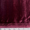 Princess BURGUNDY Polyester Spandex Stretch Velvet Fabric for Bows, Topknots, Headwraps, Scrunchies, Clothes, Costumes, Crafts - 10001