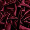 Princess BURGUNDY Polyester Spandex Stretch Velvet Fabric for Bows, Topknots, Headwraps, Scrunchies, Clothes, Costumes, Crafts - 10001