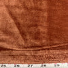 Princess RUST Polyester Spandex Stretch Velvet Fabric for Bows, Topknots, Headwraps, Scrunchies, Clothes, Costumes, Crafts - 10001