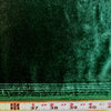Princess HUNTER GREEN Polyester Spandex Stretch Velvet Fabric for Bows, Topknots, Headwraps, Scrunchies, Clothes, Costumes, Crafts - 10001