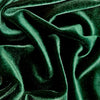 Princess HUNTER GREEN Polyester Spandex Stretch Velvet Fabric for Bows, Topknots, Headwraps, Scrunchies, Clothes, Costumes, Crafts - 10001