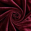 Princess BURGUNDY Polyester Spandex Stretch Velvet Fabric for Bows, Topknots, Headwraps, Scrunchies, Clothes, Costumes, Crafts - 10001