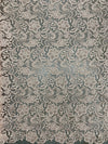 Maggie BLUSH PEACH Guipure Venice Heavy Lace Fabric by the Yard - 10019