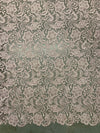 Maggie LIGHT MAUVE Guipure Venice Heavy Lace Fabric by the Yard - 10019