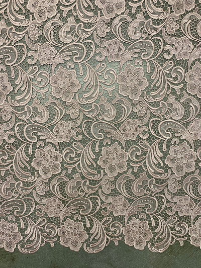 Maggie LIGHT MAUVE Guipure Venice Heavy Lace Fabric by the Yard - 10019