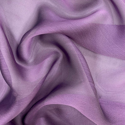 Jolene WISTERIA PURPLE Polyester Two-Tone Chiffon Fabric by the Yard - 10135