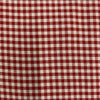 Keira RED Mini Checkered Polyester Poplin Fabric by the Yard - 10048