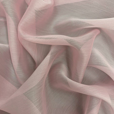 Jolene BABY PINK Polyester Two-Tone Chiffon Fabric by the Yard - 10135