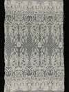 Phoebe WHITE Sequins on Mesh Lace Fabric by the Yard - 10062