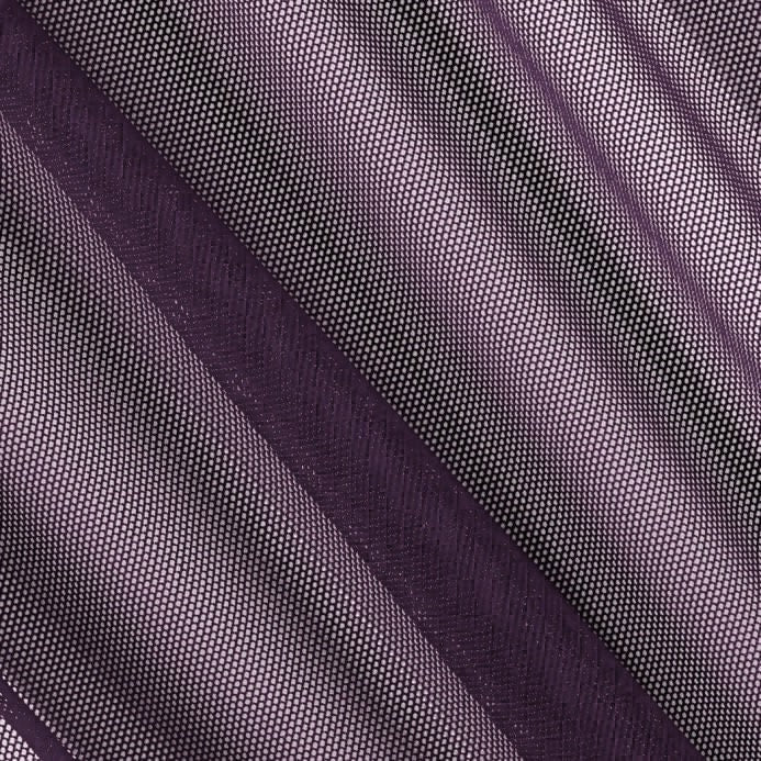 Katie EGGPLANT English Netting Fabric by the Yard - 10067