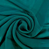 Danielle DARK TEAL Polyester Hi-Multi Chiffon Fabric by the Yard - 10075