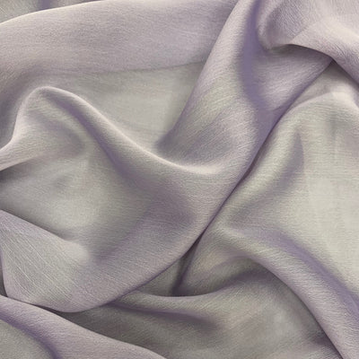 Jolene LIGHT LAVENDER SLATE Blue Polyester Two-Tone Chiffon Fabric by the Yard - 10135
