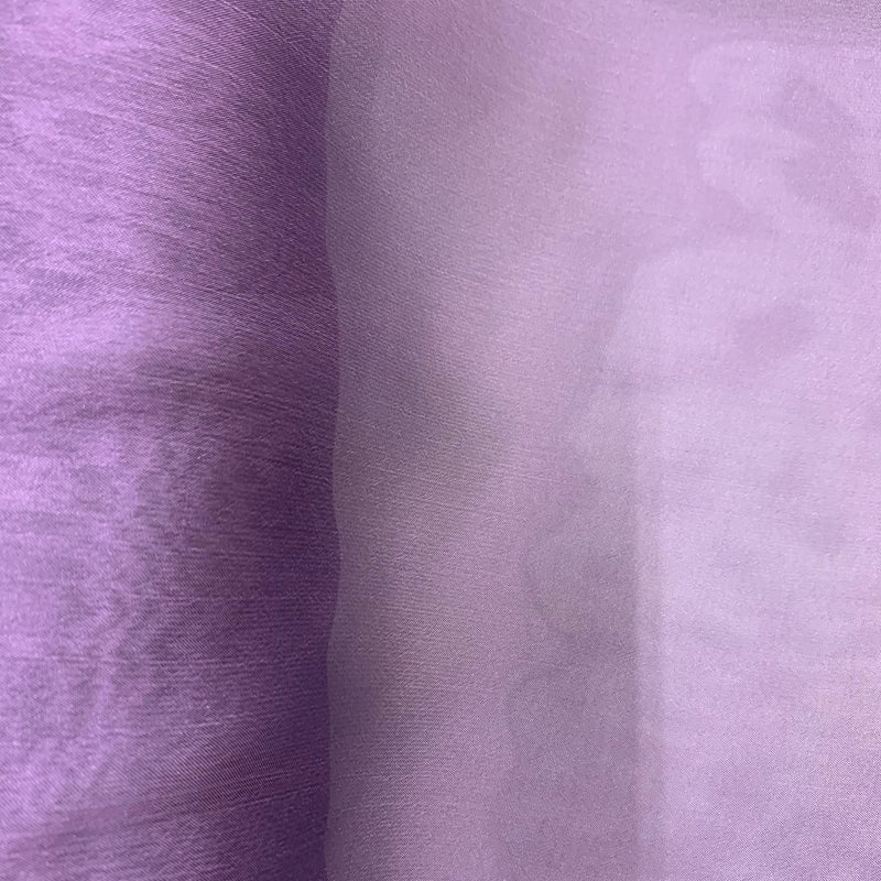 Jolene WISTERIA PURPLE Polyester Two-Tone Chiffon Fabric by the Yard - 10135
