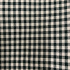 Keira BLACK Mini Checkered Polyester Poplin Fabric by the Yard - 10048