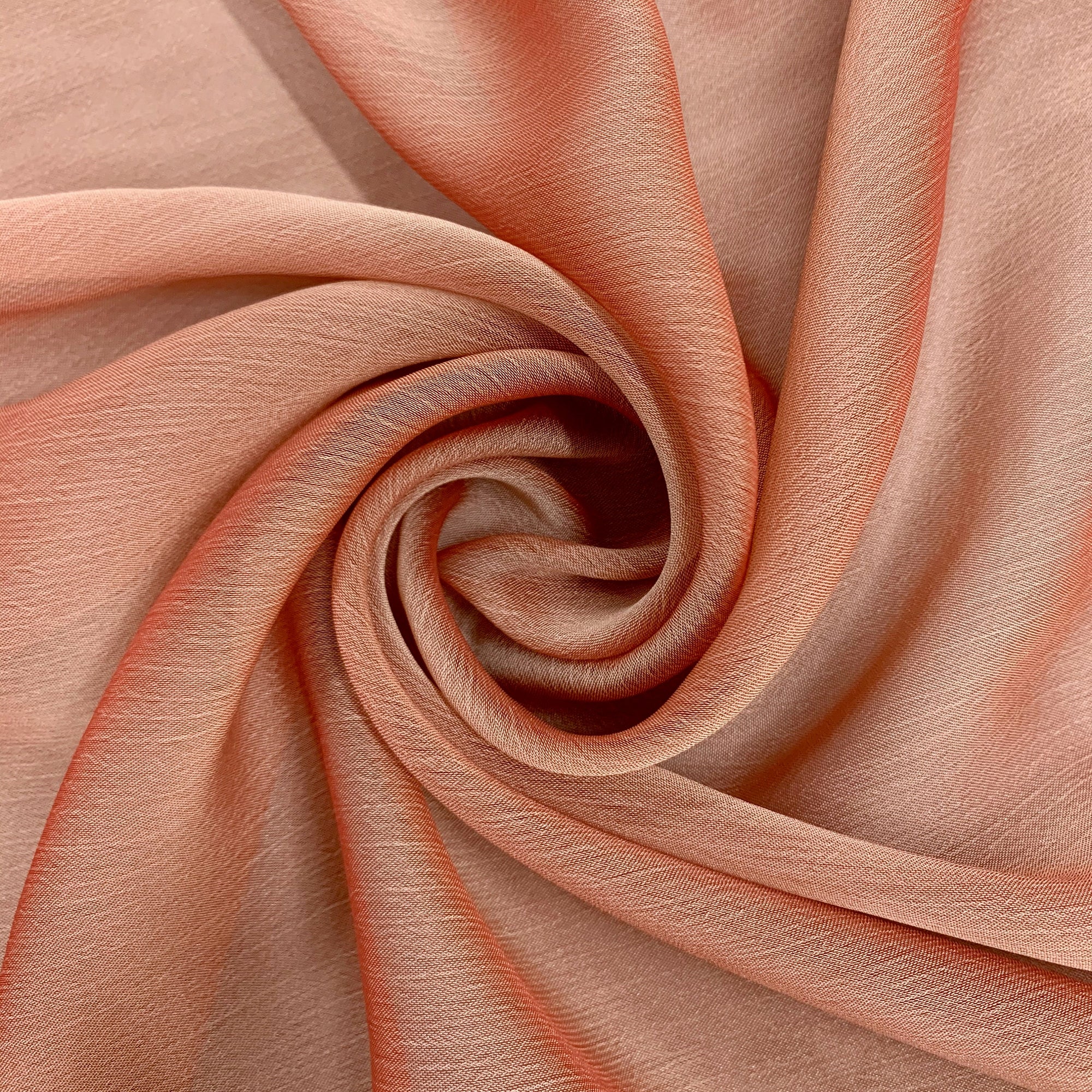 Jolene RED GOLD Polyester Two-Tone Chiffon Fabric by the Yard - 10135