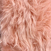 Eden PEACH Shaggy Long Pile Soft Faux Fur Fabric for Fursuit, Cosplay Costume, Photo Prop, Trim, Throw Pillow, Crafts