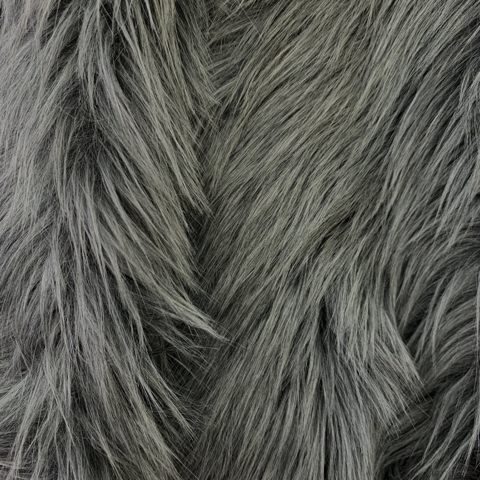 Sasha GREY 2 Inch Long Pile Soft Luxury Faux Fur Fabric Fursuit, Cosplay Costume, Photo Prop, Trim, Throw Pillow, Crafts