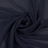 Danielle NAVY BLUE Polyester Hi-Multi Chiffon Fabric by the Yard - 10075