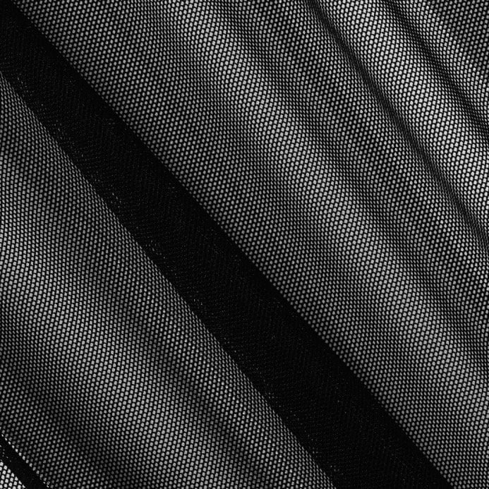 Katie BLACK English Netting Fabric by the Yard - 10067