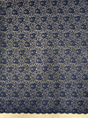 Elaine NAVY BLUE Floral Scalloped Nylon Spandex Stretch Lace Light Weight Fabric for Clothes, Lingerie, Costumes, Decorations, Crafts