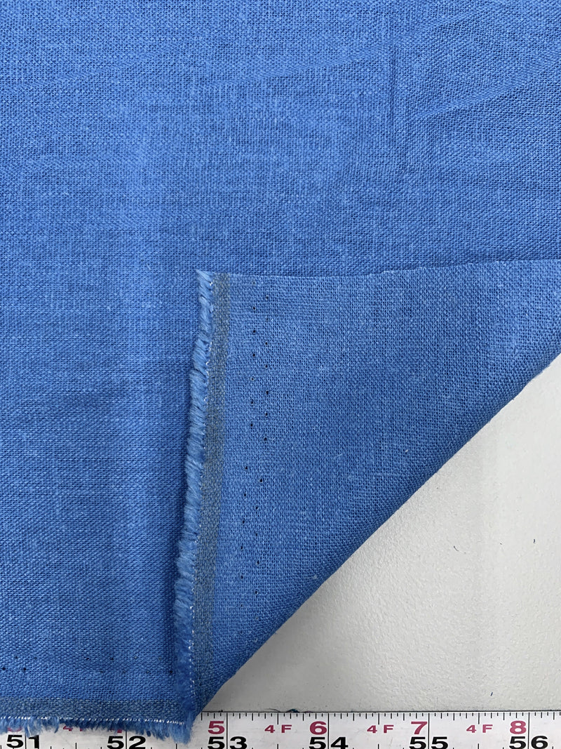 Karla DENIM BLUE Soft Hand Feel Linen Rayon Fabric by the Yard for Clothes, Costumes, Crafts, etc - 10194