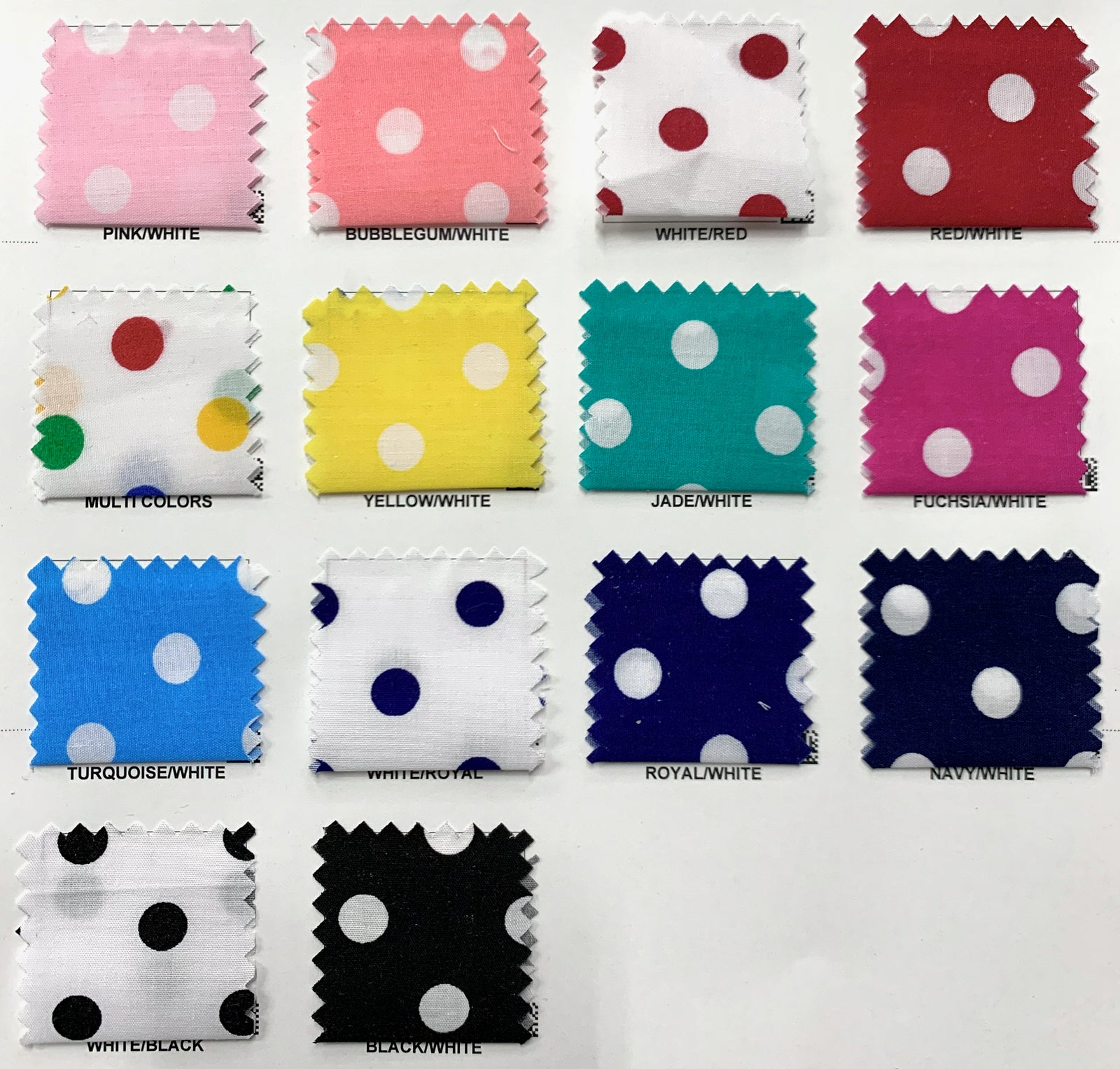 Aileen 1 CM Polka Dots on Polyester Cotton Fabric for Non-Medical Face Mask Lining, Blouses, Skirts, Bed Linens, Quilts, Costumes, Crafts