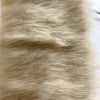 Zahra BEIGE TAUPE 0.75 Inch Short Pile Soft Faux Fur Fabric for Fursuit, Cosplay Costume, Photo Prop, Trim, Throw Pillow, Crafts - 10177