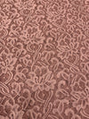 Elaine MAUVE Floral Scalloped Nylon Spandex Stretch Lace Light Weight Fabric for Clothes, Lingerie, Costumes, Decorations, Crafts