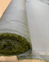 Jolene SLATE BLUE OLIVE Polyester Two-Tone Chiffon Fabric by the Yard - 10135