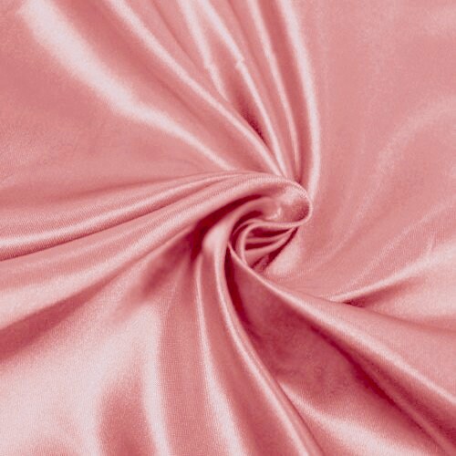 Eliza DUSTY ROSE Shiny Heavy Bridal Wedding Satin Fabric by the Yard - 10009