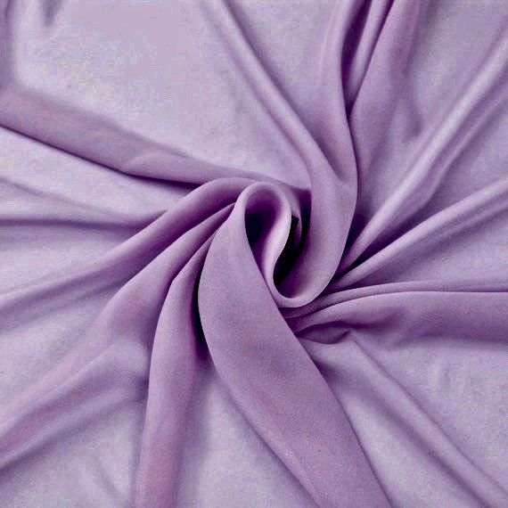 Danielle LAVENDER Polyester Hi-Multi Chiffon Fabric by the Yard - 10075