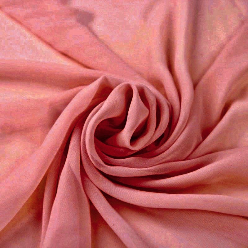 Danielle CORAL Polyester Hi-Multi Chiffon Fabric for Gowns, Apparel, Lining, Wedding Arbor, Home Decor, Costumes, Crafts - 10075