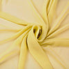 Danielle LIGHT YELLOW Polyester Hi-Multi Chiffon Fabric by the Yard - 10075