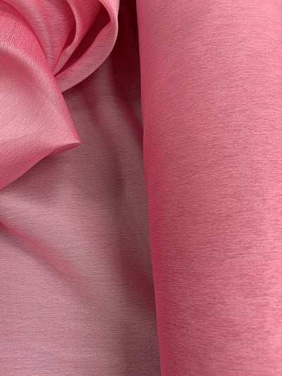 Jolene GERANIUM PINK Polyester Two-Tone Chiffon Fabric by the Yard - 10135