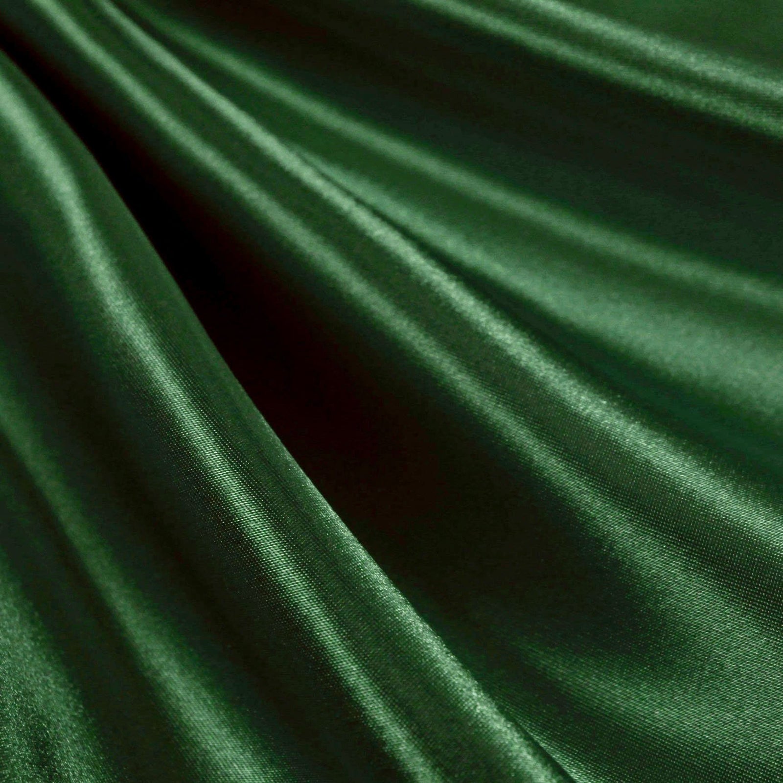 Eliza HUNTER GREEN Shiny Heavy Bridal Wedding Satin Fabric by the Yard - 10009