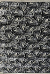 Sutton PAISLEY 6 Print on Polyester Stretch Velvet Fabric by the Yard for Bows, Head Wraps, Clothes, Costumes, Crafts - 10171