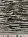 Pauline TAUPE BROWN Wrinkled Polyester Crushed Stretch Velvet Fabric by the Yard for Ribbons, Headwraps, Clothes, Costumes, Crafts - 10175