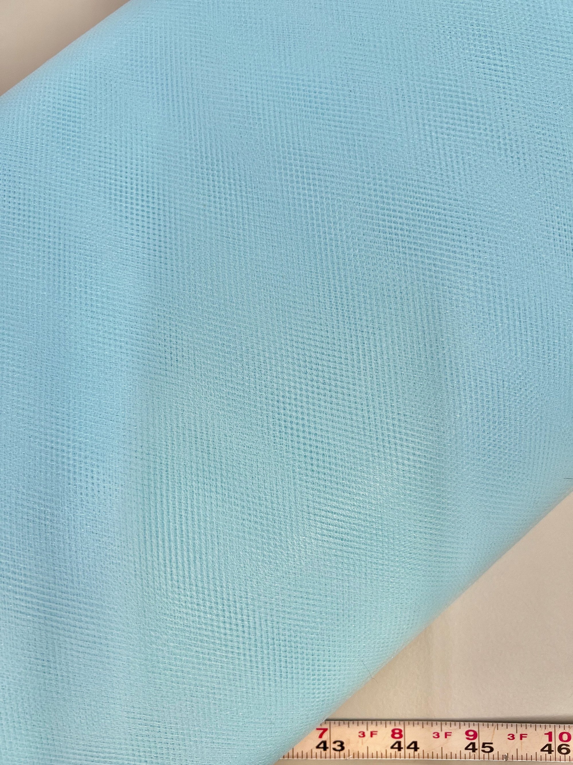 Juliana AQUA BLUE 40 Yards of 54'' Polyester Tulle Fabric by Bolt - 10011