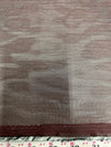 Jolene BURGUNDY BLACK Polyester Two-Tone Chiffon Fabric by the Yard - 10135