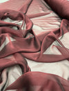 Jolene BURGUNDY BLACK Polyester Two-Tone Chiffon Fabric by the Yard - 10135