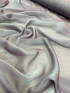 Jolene SLATE BLUE MAUVE Polyester Two-Tone Chiffon Fabric by the Yard - 10135