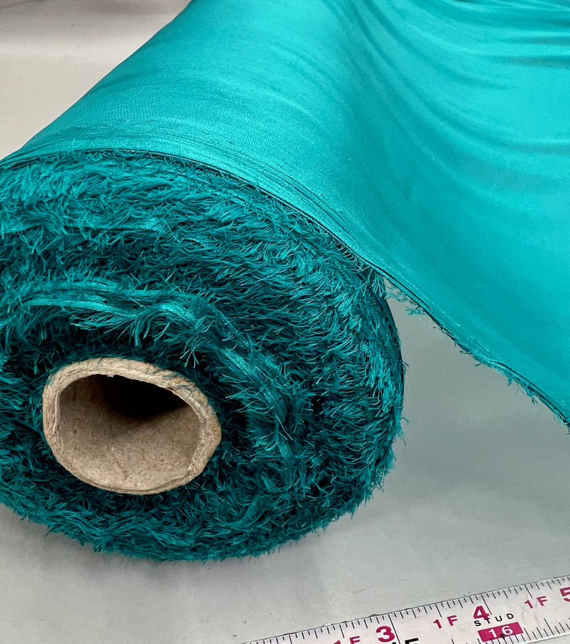 Jolene TEAL GREEN Polyester Two-Tone Chiffon Fabric by the Yard - 10135