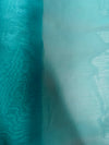 Jolene TEAL GREEN Polyester Two-Tone Chiffon Fabric by the Yard - 10135