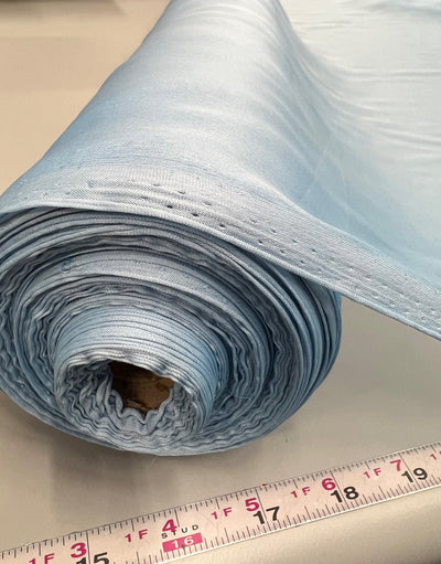 Jolene BABY BLUE Polyester Two-Tone Chiffon Fabric by the Yard - 10135